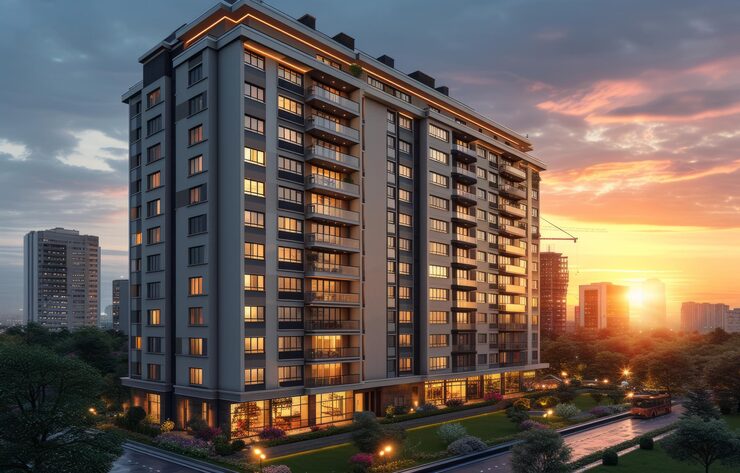 Arkade Rani Sati upcoming premium residential project in Malad West spread across 1.57 acres